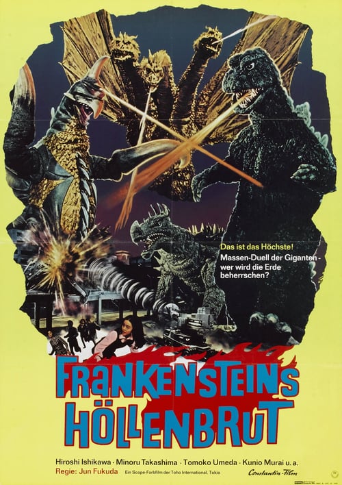 Cover zu Frankensteins Höllenbrut (Godzilla vs. Gigan)