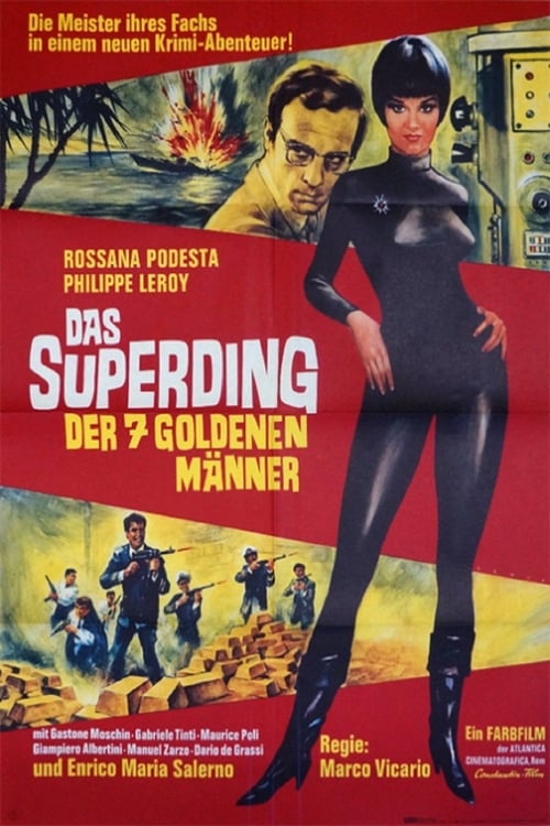 Cover zu Das Superding der sieben goldenen Männer (Il grande colpo dei 7 uomini d'oro)