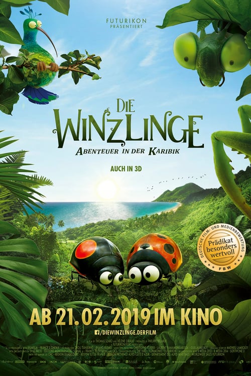 Cover zu Die Winzlinge – Abenteuer in der Karibik (Minuscule - Mandibles from Far Away)