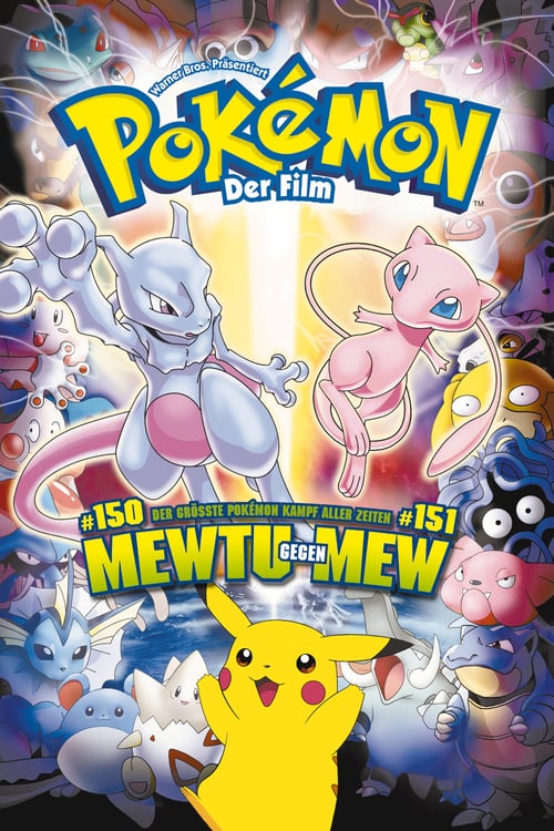 Cover zu Pokémon - Der Film (Pokémon: The First Movie - Mewtwo Strikes Back)