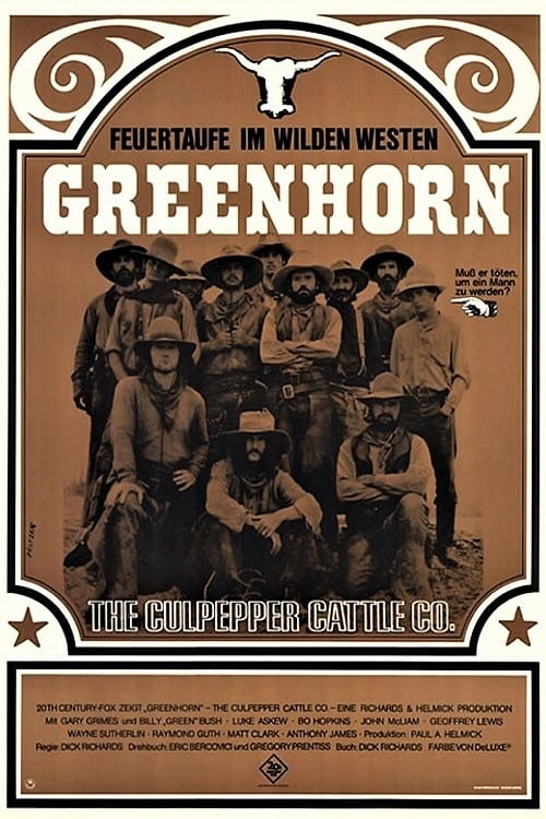 Cover zu Greenhorn (The Culpepper Cattle Co.)