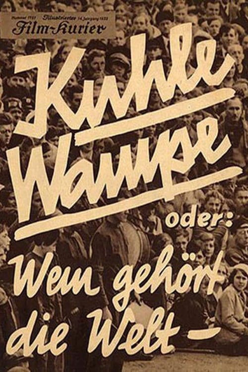 Cover zu Kuhle Wampe oder: Wem gehört die Welt? (Kuhle Wampe or Who Owns the World?)